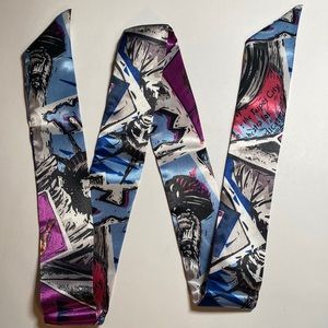 Thin Purse Scarf / Hairband / Scarf - #565 / 5 for $70